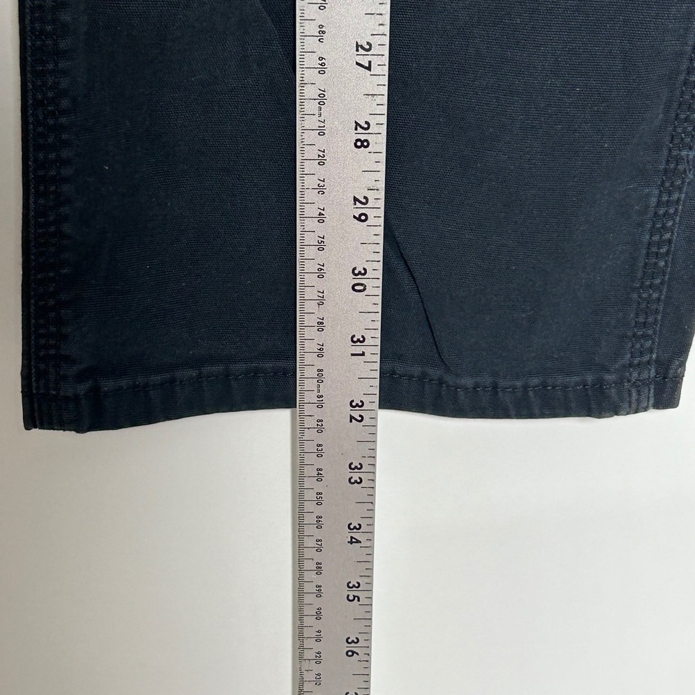 Ariat Rebar M4 Work Pants Mens 40/34 Black Relaxed Straight Canvas Utility Work - Picture 5 of 11